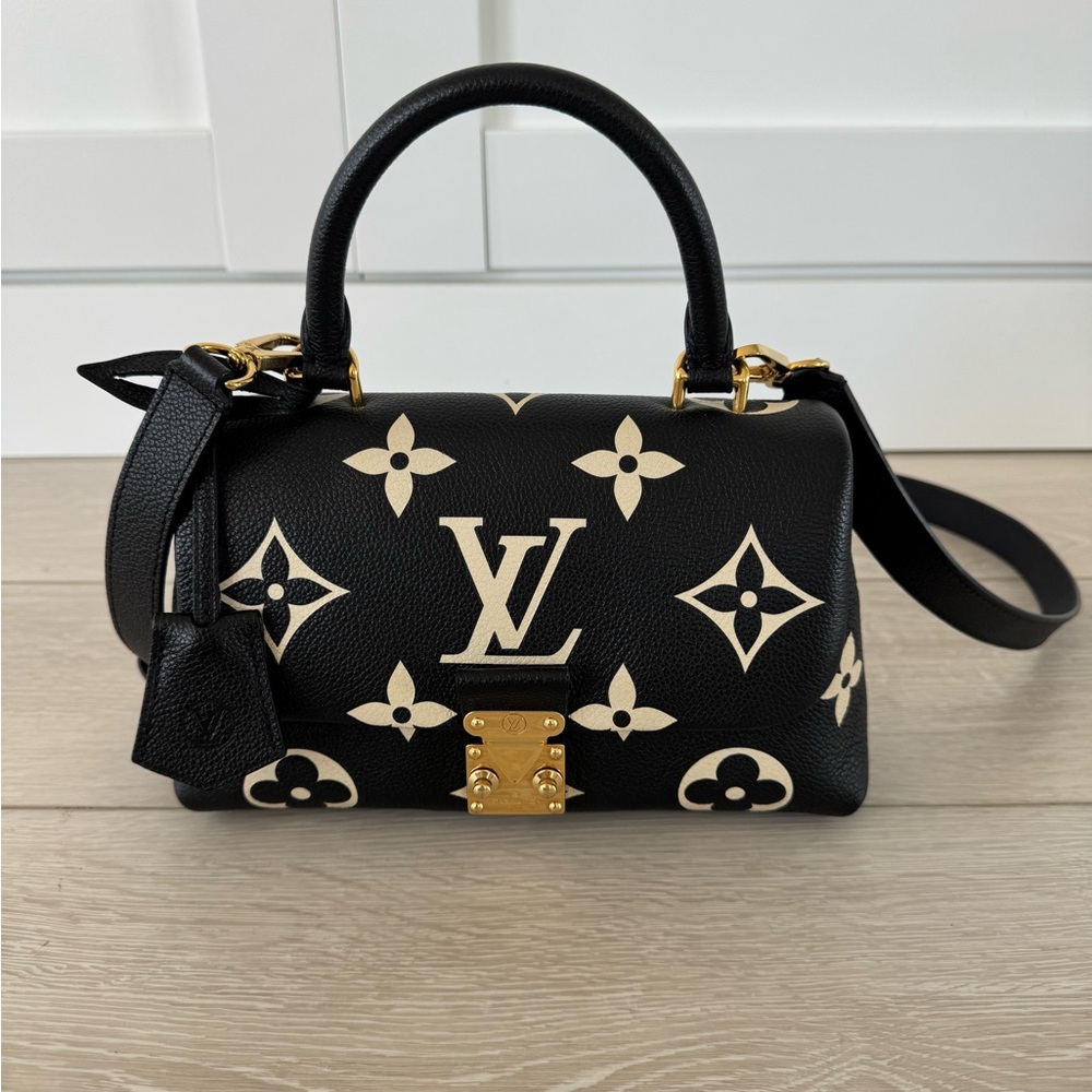 Louis Vuitton empreinte giant bicolor madeleine bb